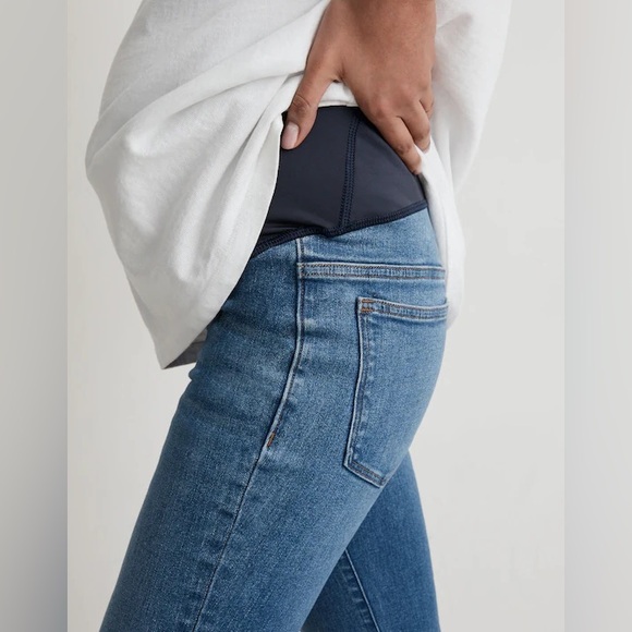 Madewell Blue Cropped Jeans - Picture 4 of 10